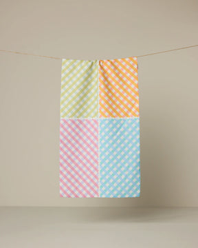 Geometry - Bar Towel Patio Check