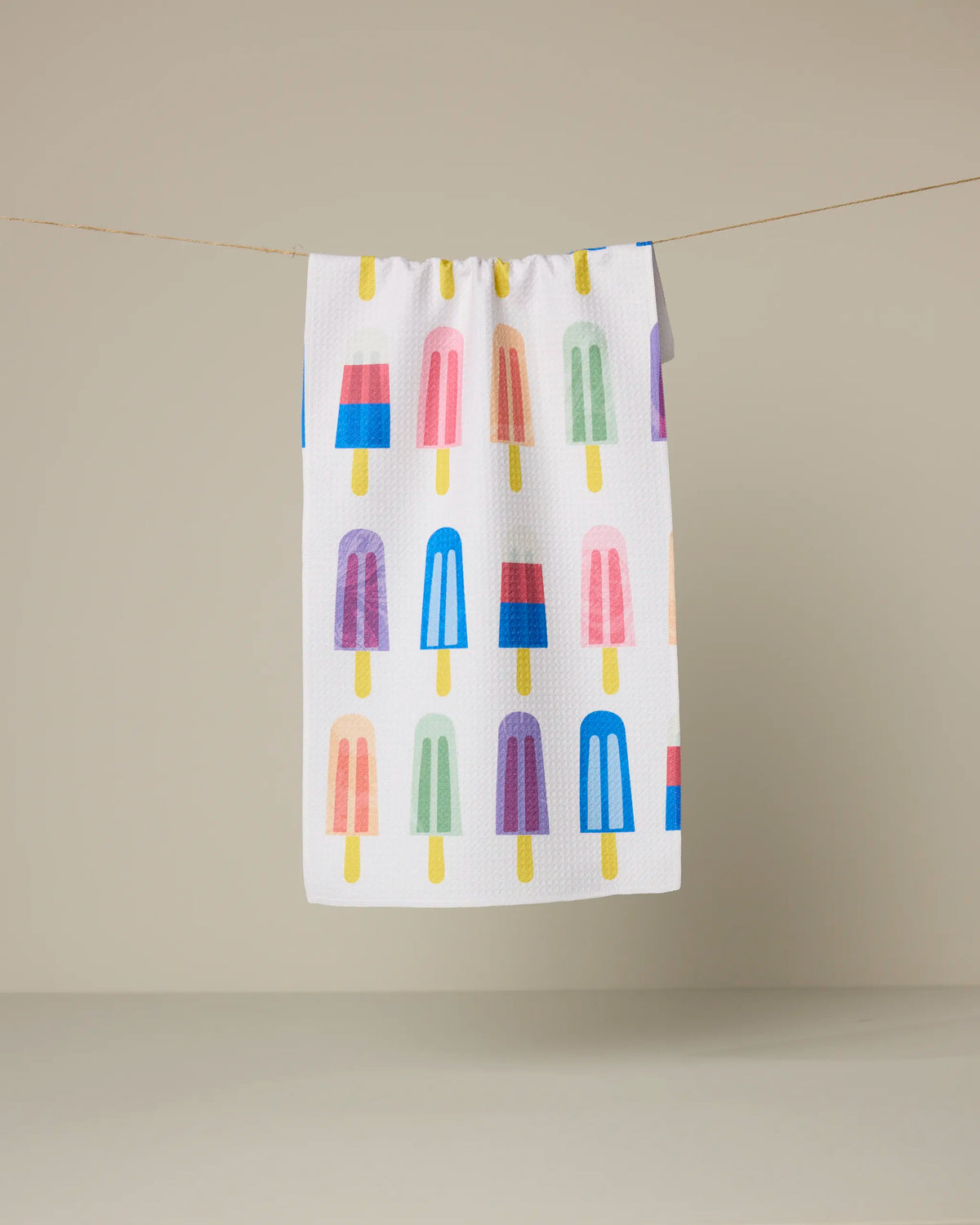 Geometry - Bar Towel Poppy Popsicles