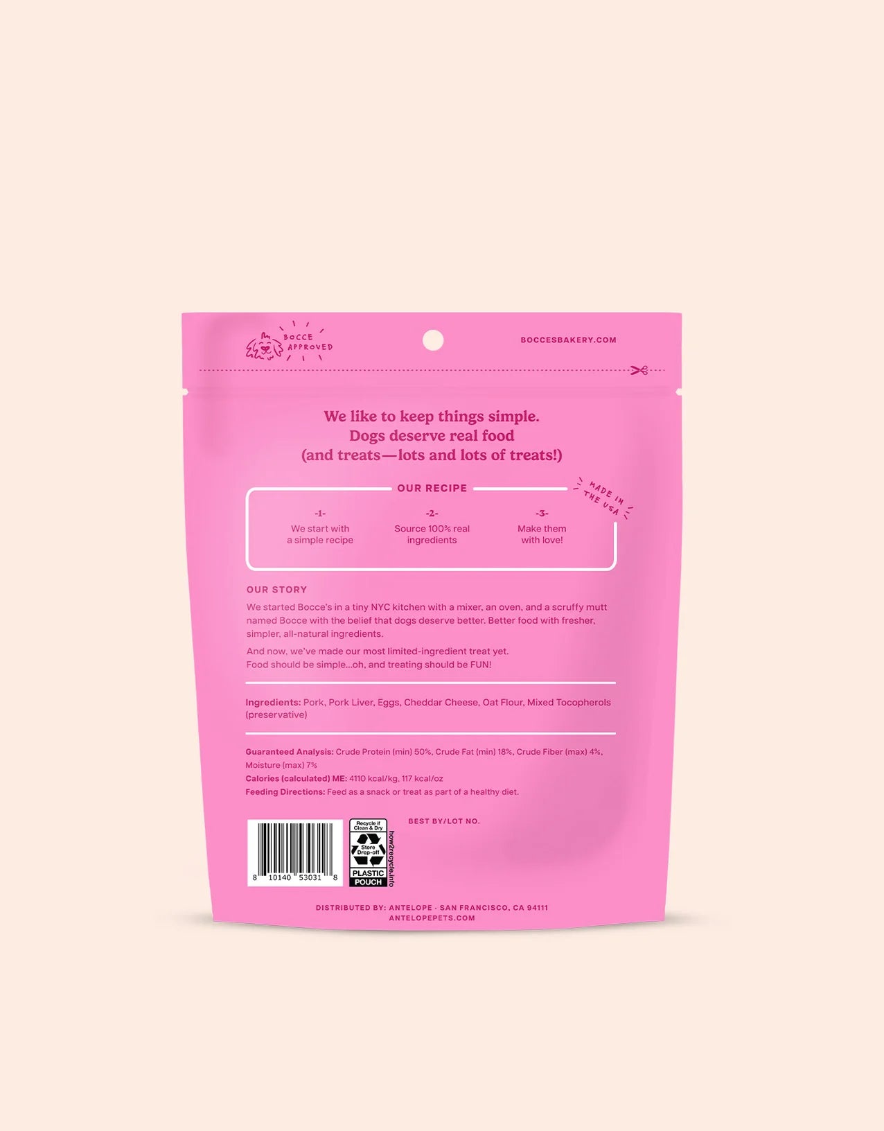 Bocce's Bakery - Bac'n Egg & Cheese Freeze Dried