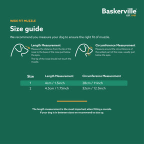 Company Of Animals - Muzzle Baskerville Wide Fit