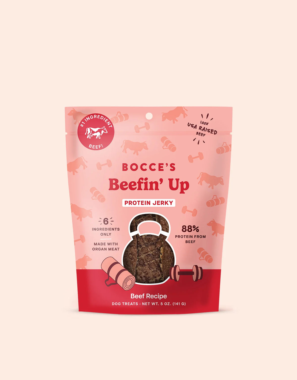 Bocce's Bakery - Beefin' Up Jerky Protein Cuts