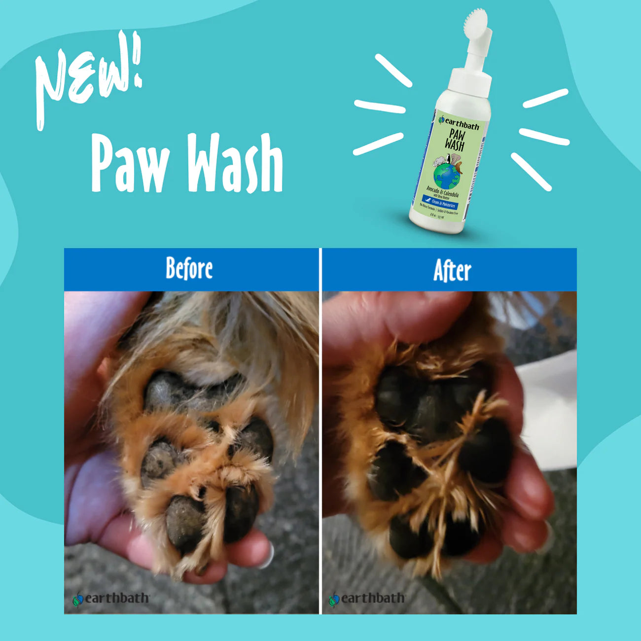 Earthbath - Paw Wash Avocado & Calendula