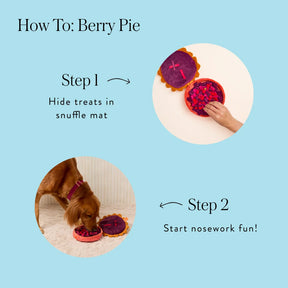 The Foggy Dog - Dog Toy Berry Pie Interactive