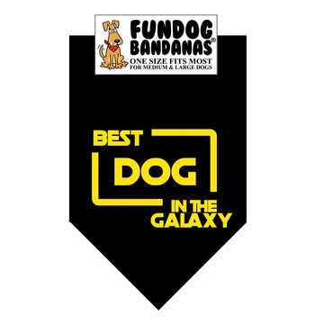 Dog Bandana Best Dog in the Galaxy