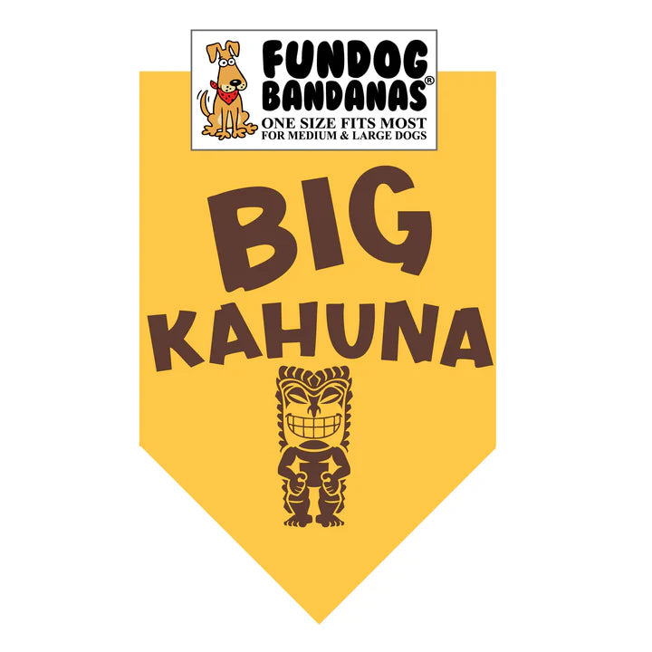 FunDog Bandanas - Dog Bandana Big Kahuna