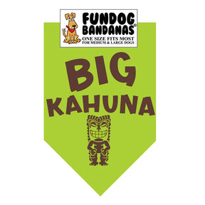 FunDog Bandanas - Dog Bandana Big Kahuna