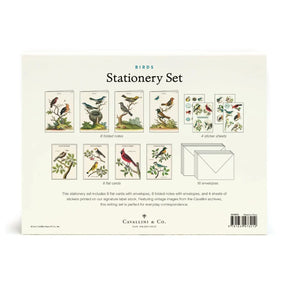 Cavallini Papers & Co - Stationery Set Birds
