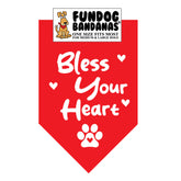 FunDog Bandanas - Dog Bandana Bless Your Heart