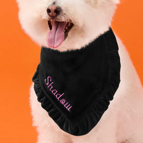 The Foggy Dog - Bandana Dog Black Velvet