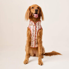 The Foggy Dog - Dog Jacket Reversible Blockprint Floral