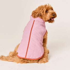 The Foggy Dog - Dog Jacket Reversible Blockprint Floral