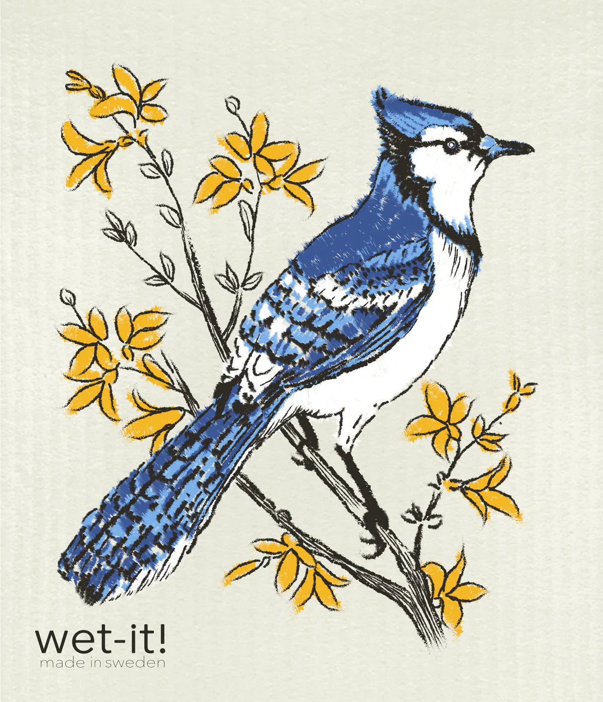 Wet-it! Blue Jay Swedish Cloth