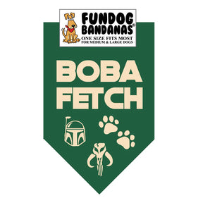 FunDog Bandanas - Dog Bandana BOBA FETCH