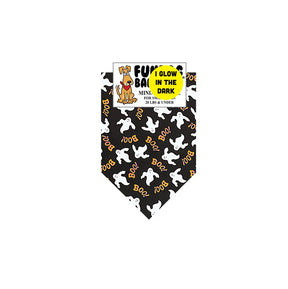 FunDog Bandanas - Dog Bandana Boo Ghost Glow