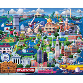 Boardwalk Puzzle Company - Puzzle Boston