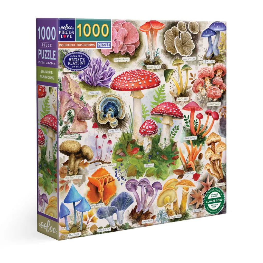 eeBoo - Puzzle Bountiful Mushrooms