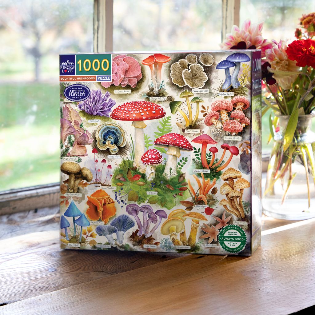 eeBoo - Puzzle Bountiful Mushrooms