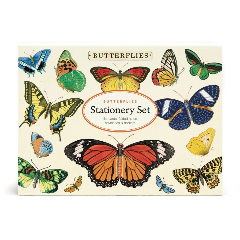 Cavallini Papers & Co - Stationery Set Butterflies