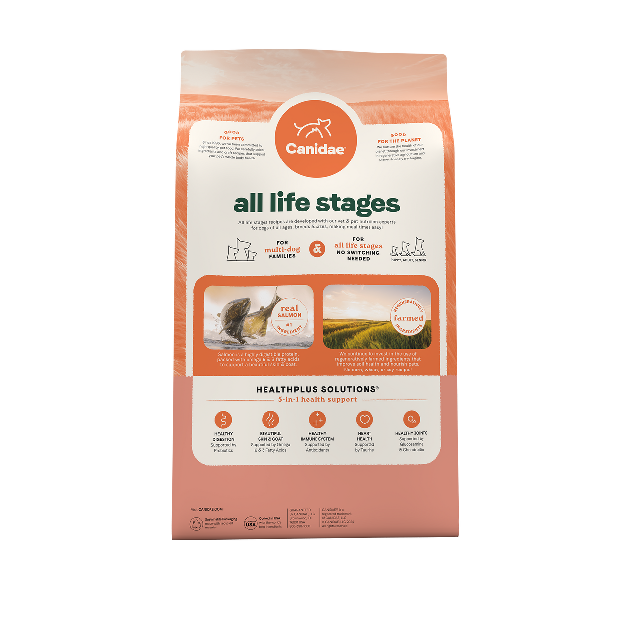 Canidae -  All Life Stages Salmon & Ancient Grains Dry Dog Food