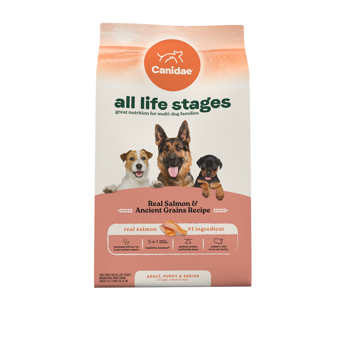 Canidae -  All Life Stages Salmon & Ancient Grains Dry Dog Food