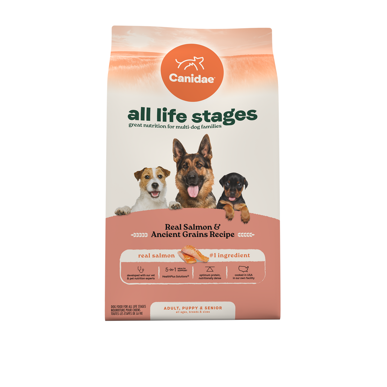 Canidae -  All Life Stages Salmon & Ancient Grains Dry Dog Food