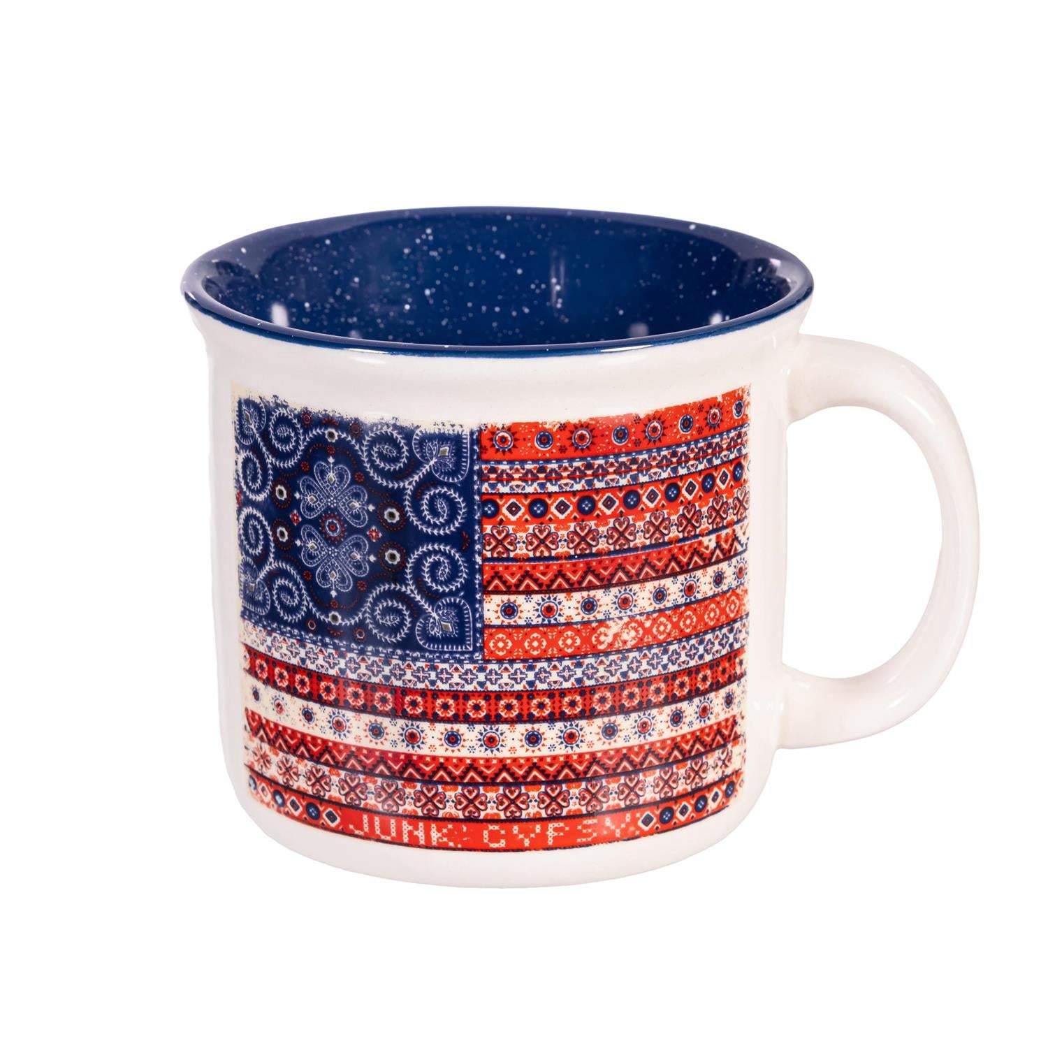 Evergreen Enterprises - Ceramic Cup American Boho