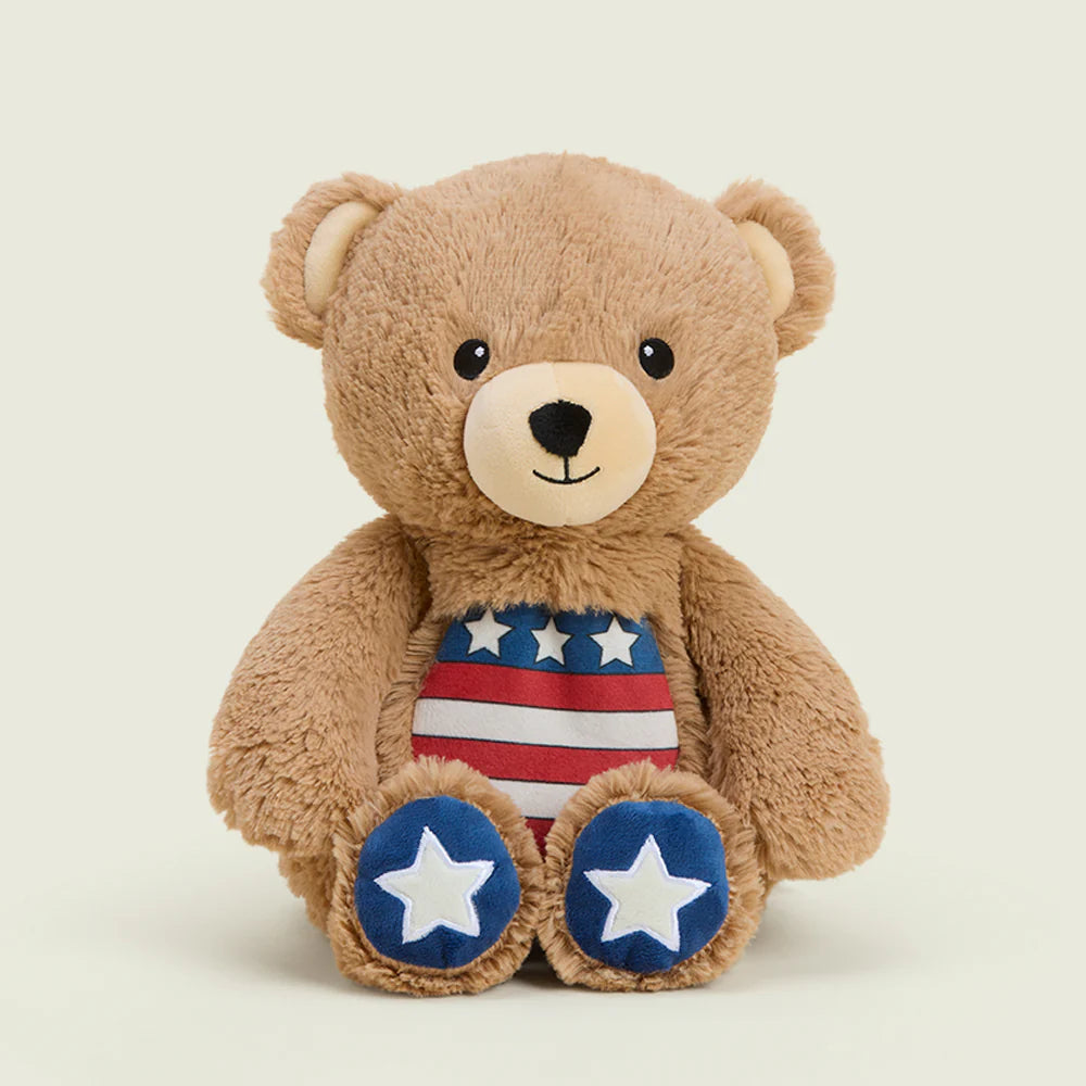 Warmies USA Themed Bear