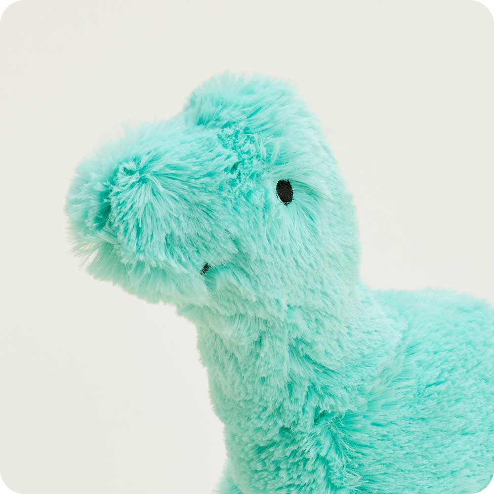 Warmies Teal Long Neck Dinosaur