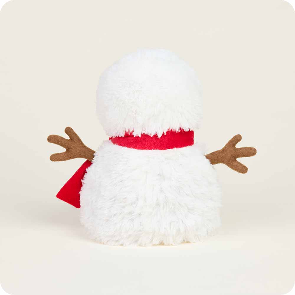 Warmies Snowman Red Scarf