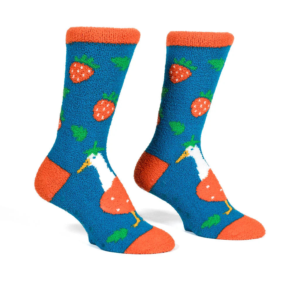 Sock It To Me - Slipper Socks Gooseberry