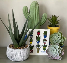 Wet-it! - Cactus Pots Swedish Cloth