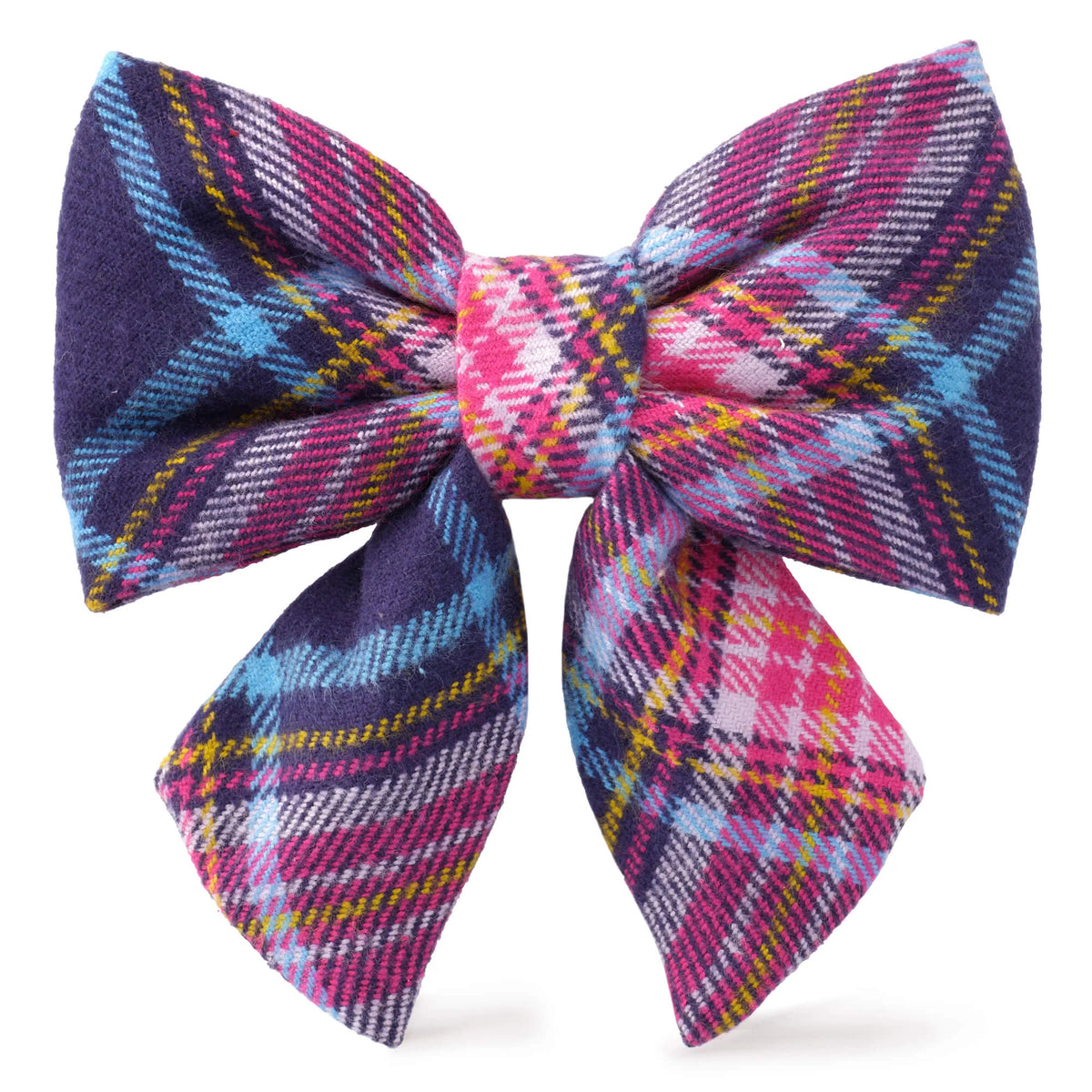 Dog Bow Lady Camilla Plaid