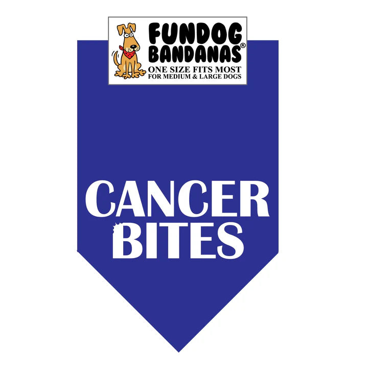 FunDog Bandanas - Dog Bandana Cancer Bites