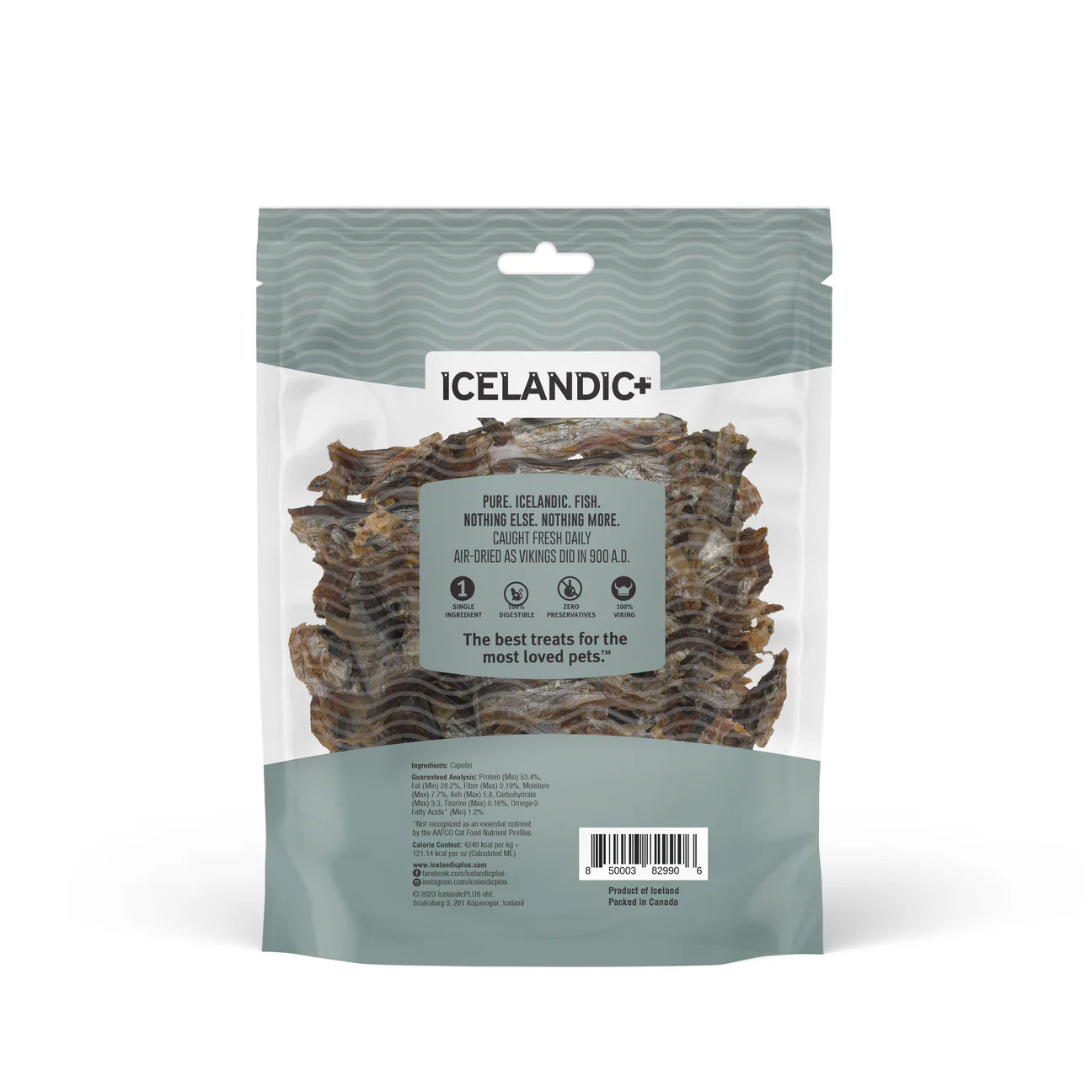 Icelandic+ - Capelin Whole Fish & Pieces Cat Treats