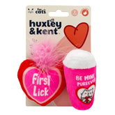 Huxley & Kent - Cat Toy First Lick Heart & Be Mine Coffee