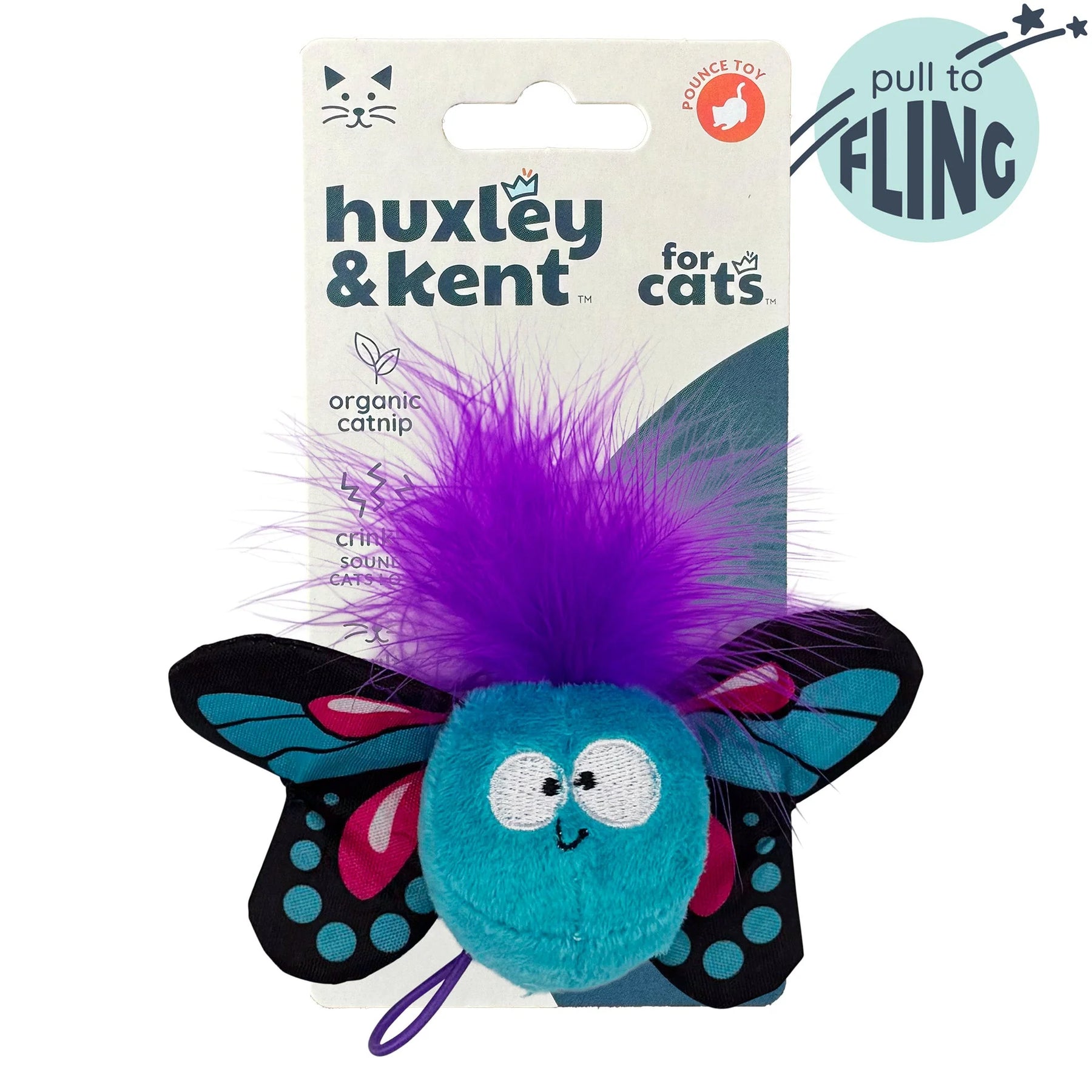 Huxley & Kent - Cat Toy Butterfly Flinger