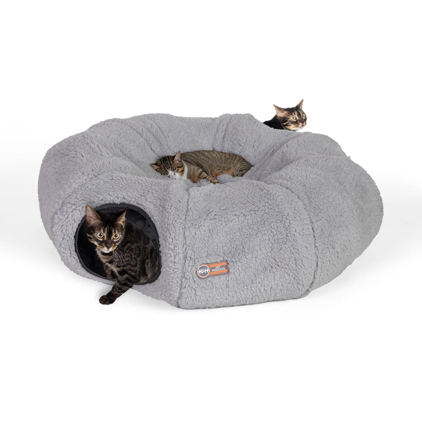 Central Pet Home Essentials - Tunnel Donut Cat Bed
