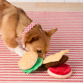 The Foggy Dog - Dog Toy Cheeseburger Interactive