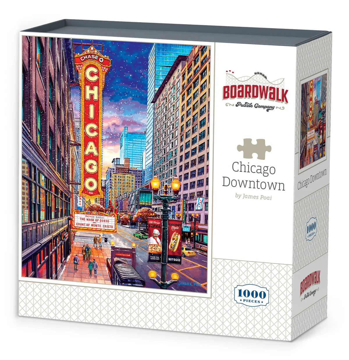 Boardwalk Puzzle Company - Puzzle Chicago Downtown