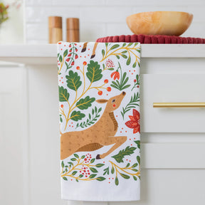 Gingiber -Tea Towel Christmas Forest