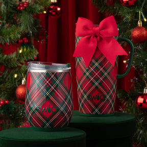 Swig - Travel Mug Christmas Plaid
