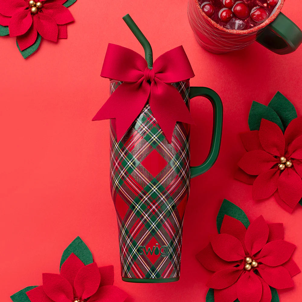 Swig - Mega Mug Christmas Plaid