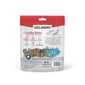 Icelandic+ Combo Bites Cod & Salmon Pure Fish Treats For Dogs