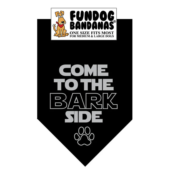 FunDog Bandanas - Dog Bandana Come to the BARK Side