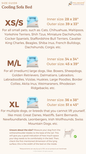 Pelsbarn - Cooling Dog Bed Heat Relief