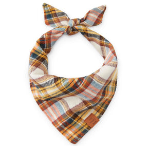 Bandana Dog Cornucopia Plaid Flannel