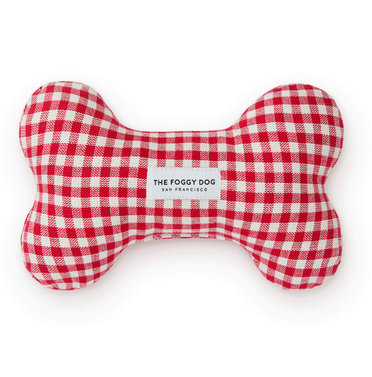 Dog Toy Red Gingham