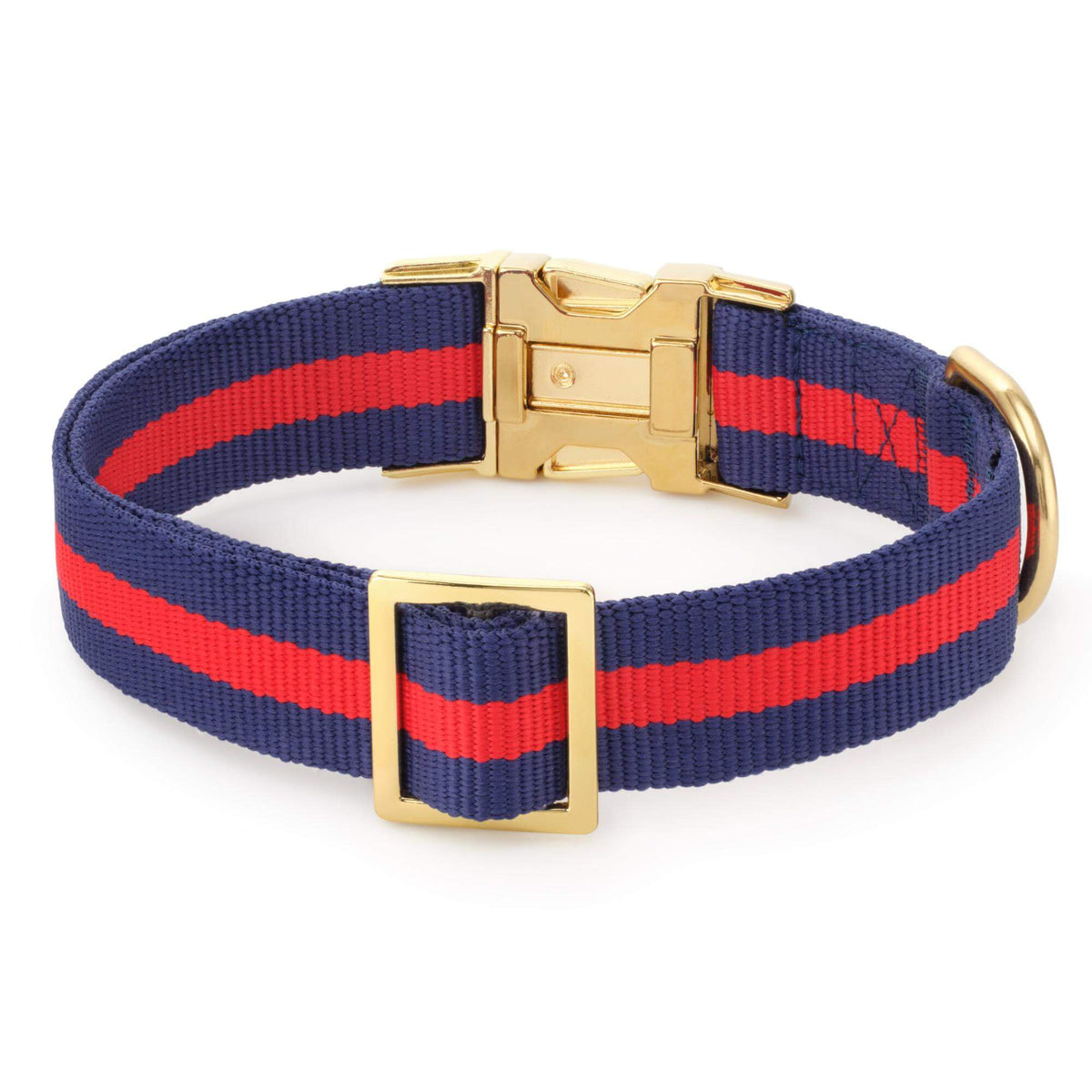 The Foggy Dog - Dog Collar Mariner Striped