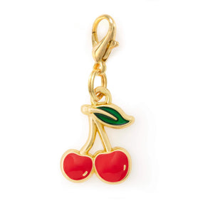 The Foggy Dog - Dog Charm Two Sided For Collar Cherries