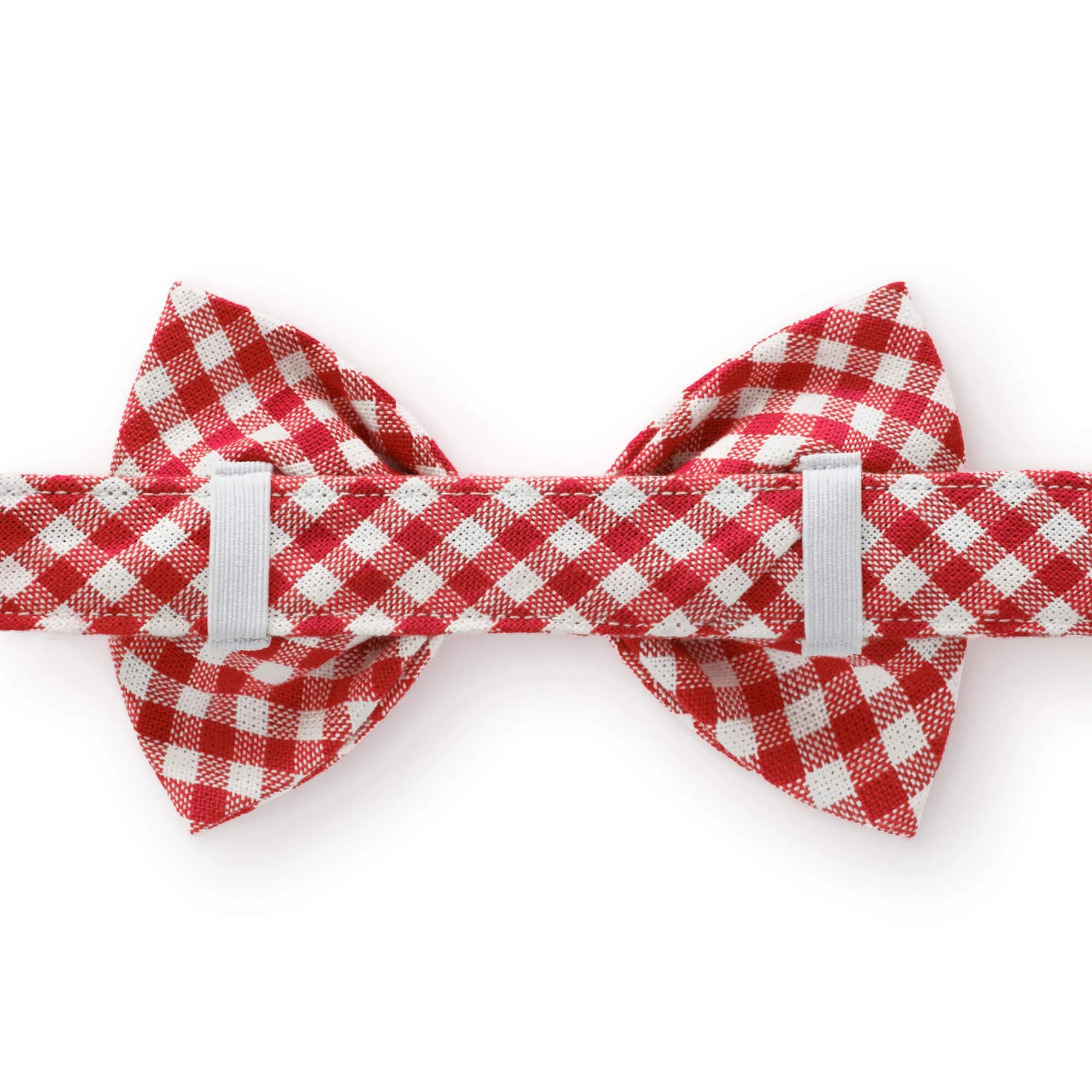 Dog Bow Tie Red Gingham